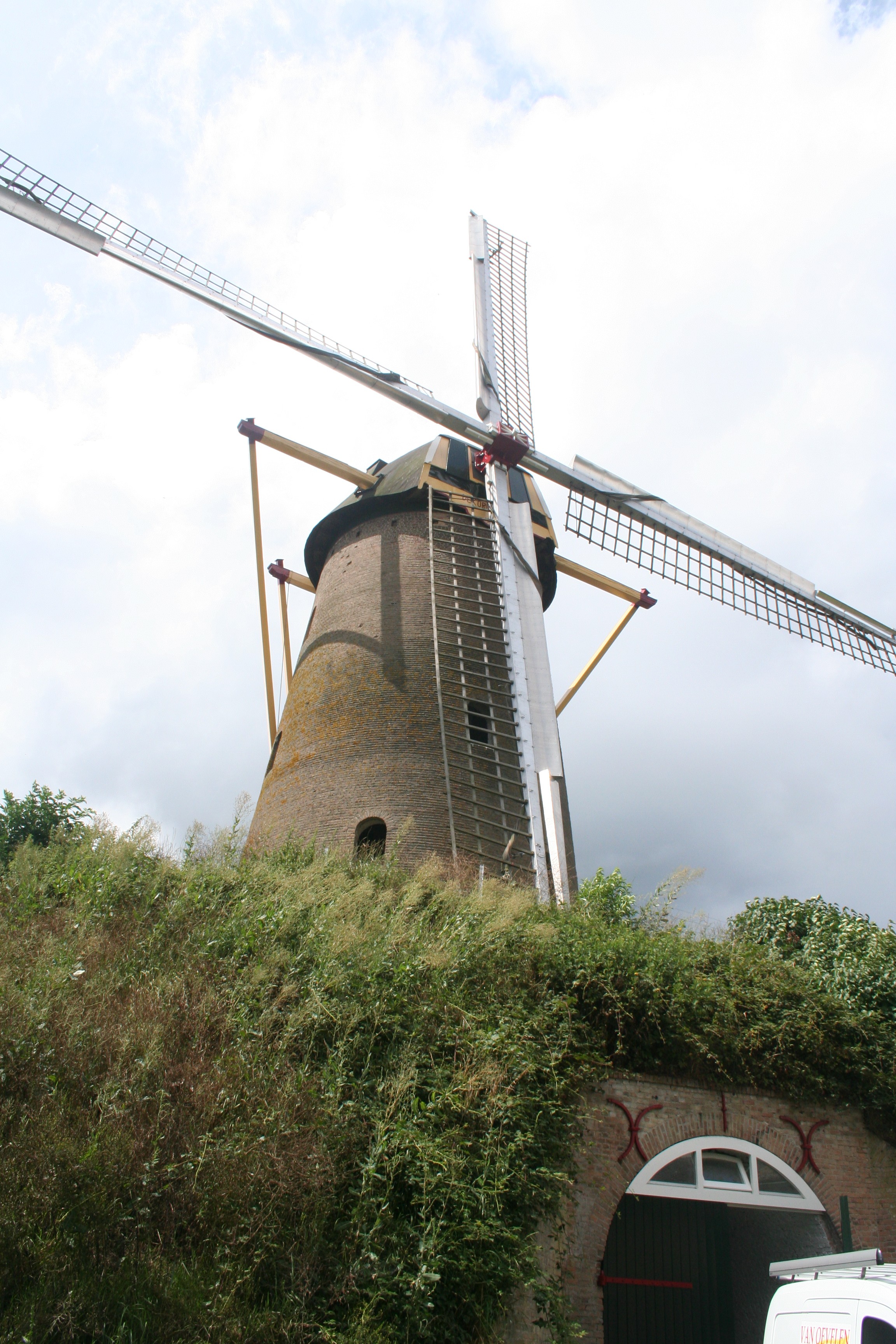 de molen met belt